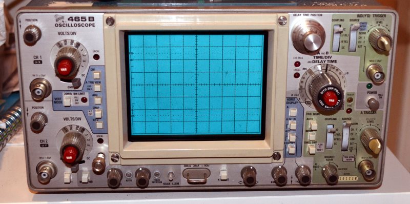 Three sick Tektronix 465B's (was: two sick Tektronix 465B's)