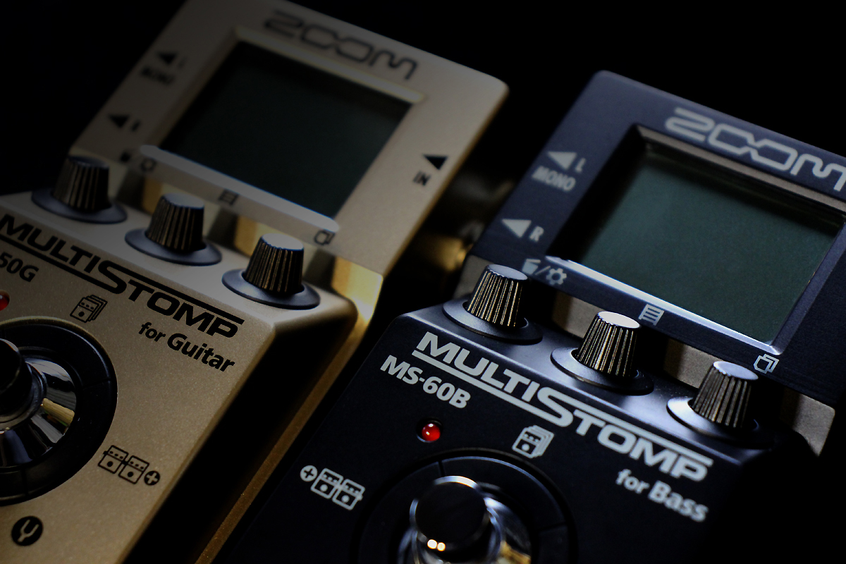ZOOM MS-50G & MS-60B のリミテッドカラー「Gold / Black」が数量限定