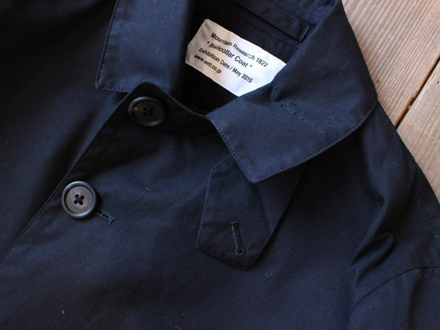 Mountain Research（マウンテンリサーチ） Ballcollar Coat – moderate