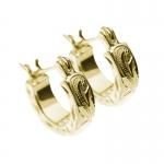 フープピアス（ピンクゴールド） - ハワイアンジュエリー Lono（ロノ