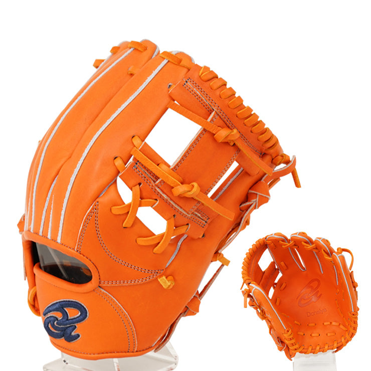 15周年記念 平裏刺繍1円】ドナイヤ 限定 軟式 グローブ グラブ 内野手