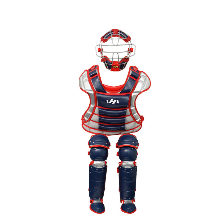 2026モデル】ハタケヤマ 少年軟式 ソフトボール キャッチャー防具 3点