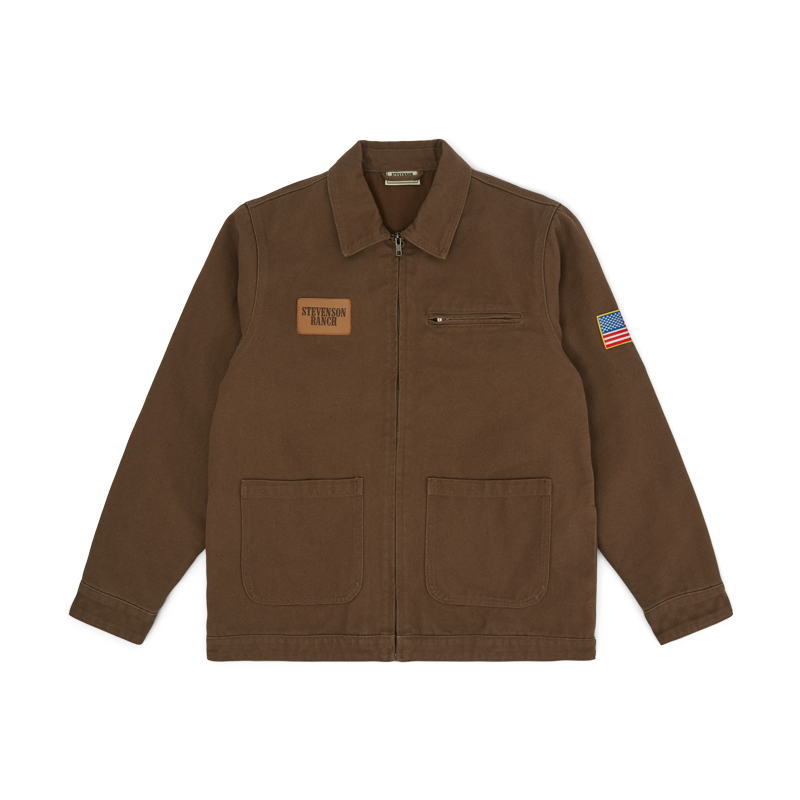 Jobsite Canvas Work Jacket (Brown) | Stevenson Ranch – Stevenson Ranch