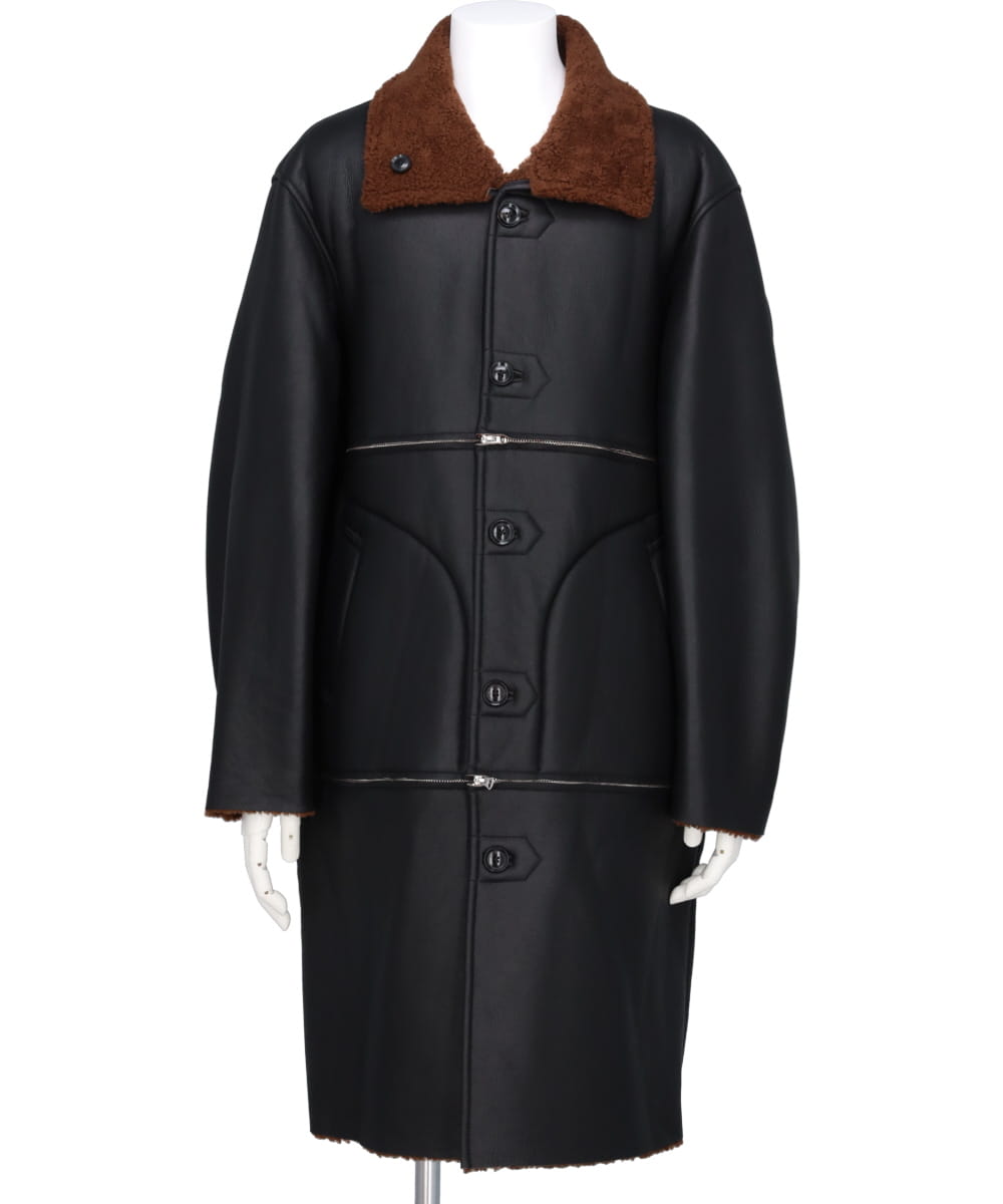 REVERSIBLE & DETACHABLE MOUTON COAT – MIDWEST ONLINE STORE