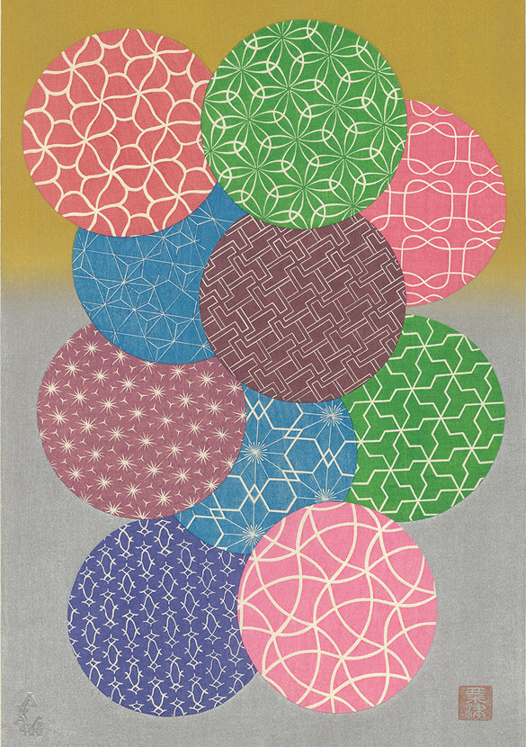 Kiyoshi Awazu（粟津潔） 粟津潔「絵模様十景」｜オンラインストア