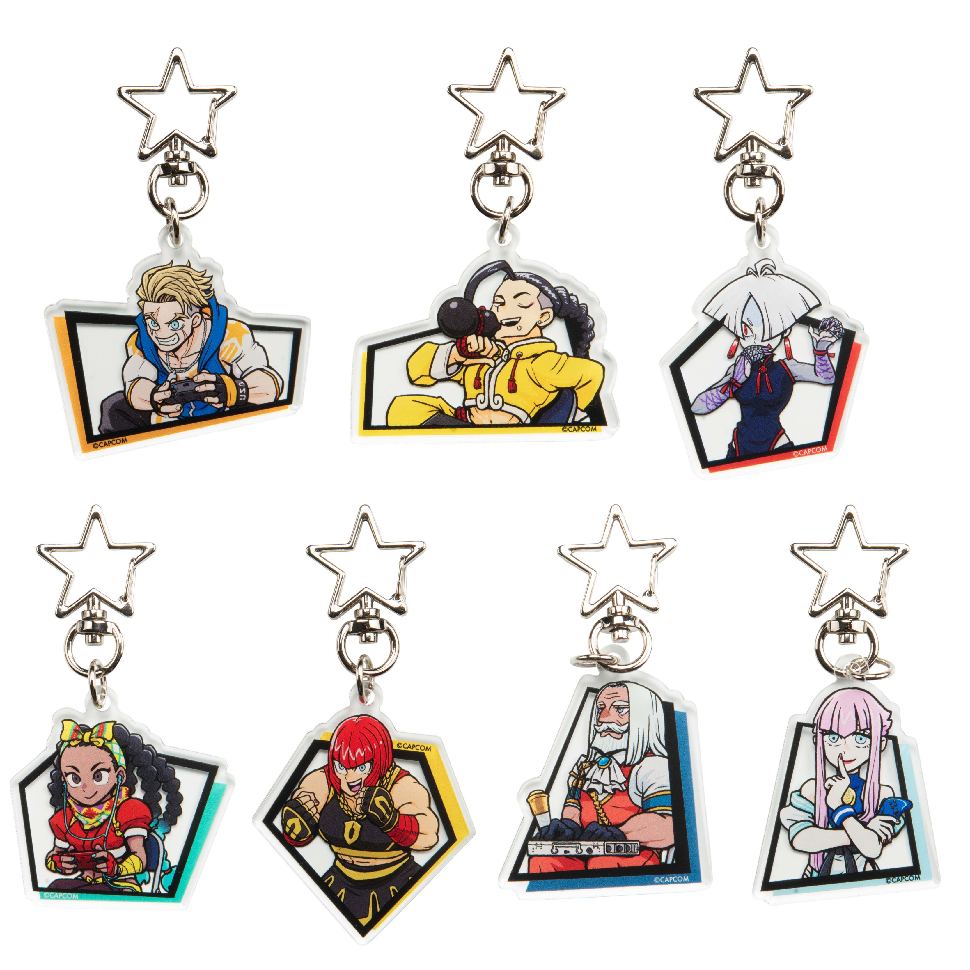 全7種】ストリートファイター トレーディングアクリルキーホルダー