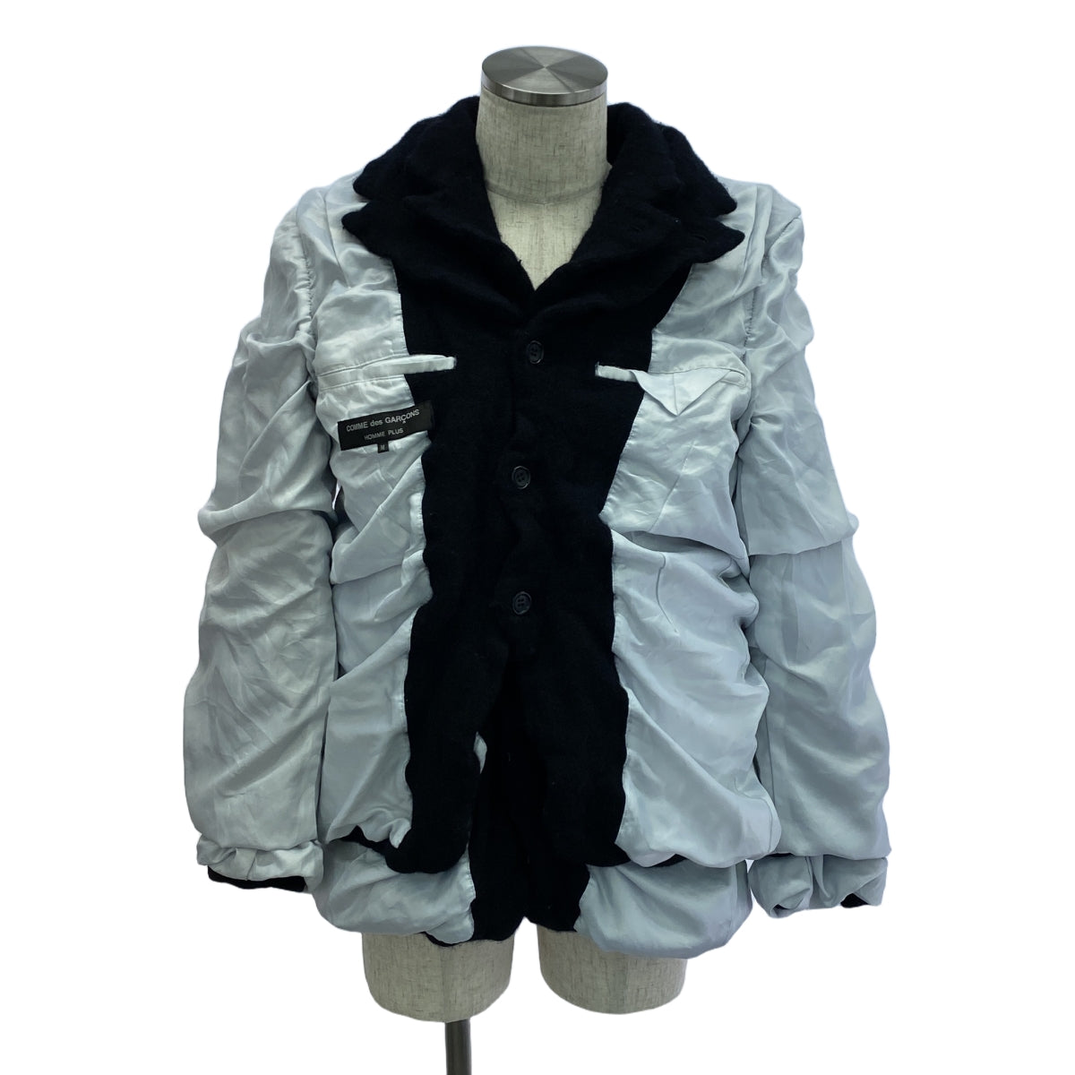 コムデギャルソンオムプリュス 20aw カットオフレイヤードシャツ COMME