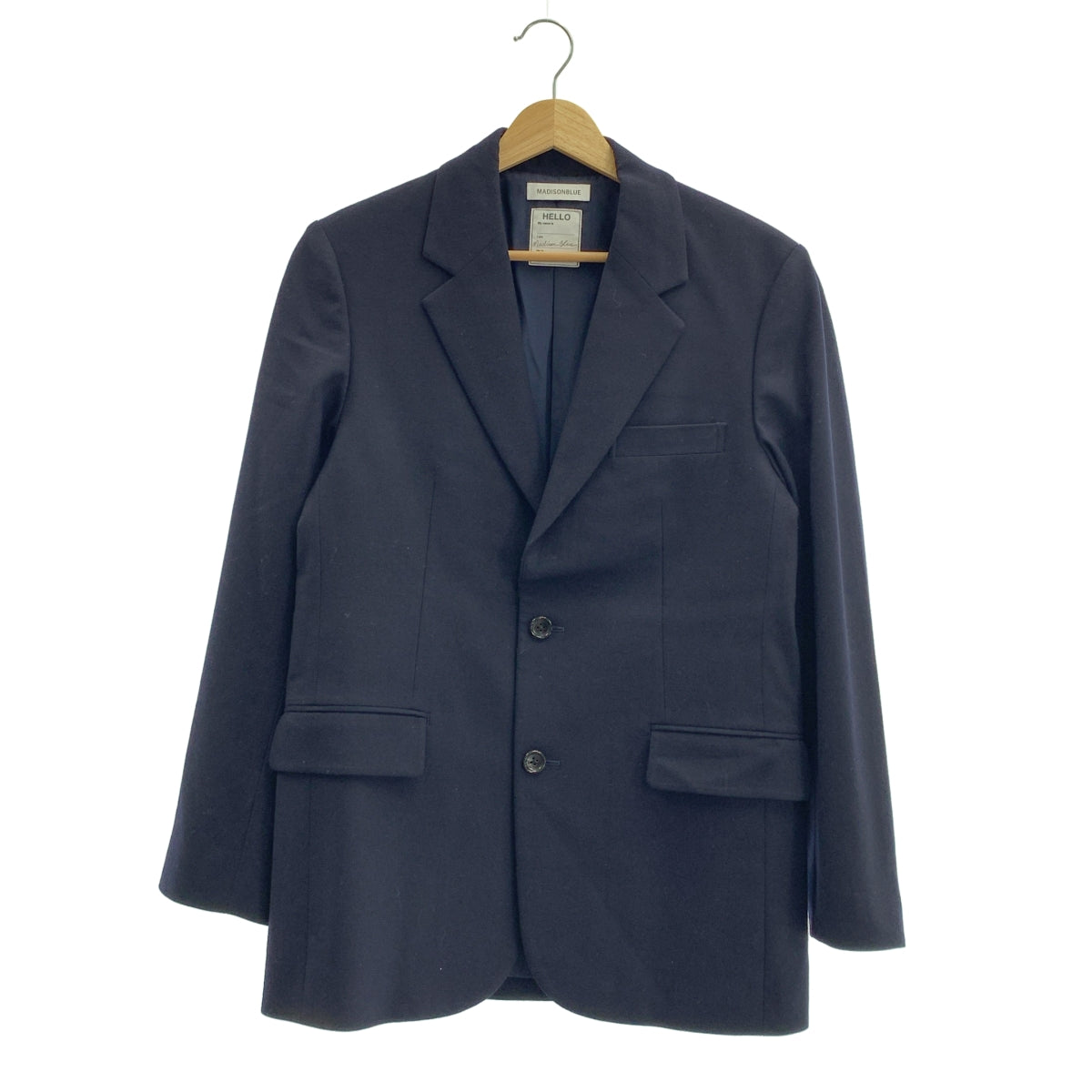 MADISON BLUE / マディソンブルー | SINGLE JACKET FLANNEL ウール