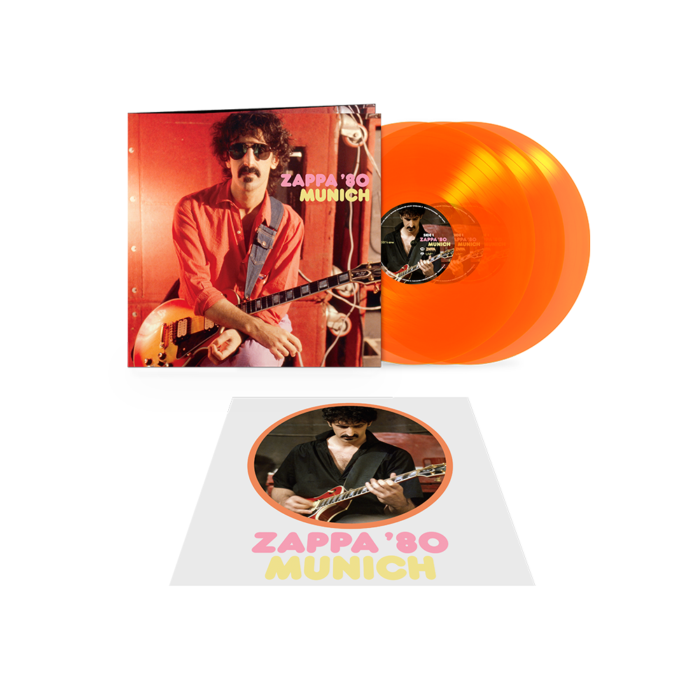Zappa '80: Munich - 3LP Transparent Orange Vinyl (Limited Edition