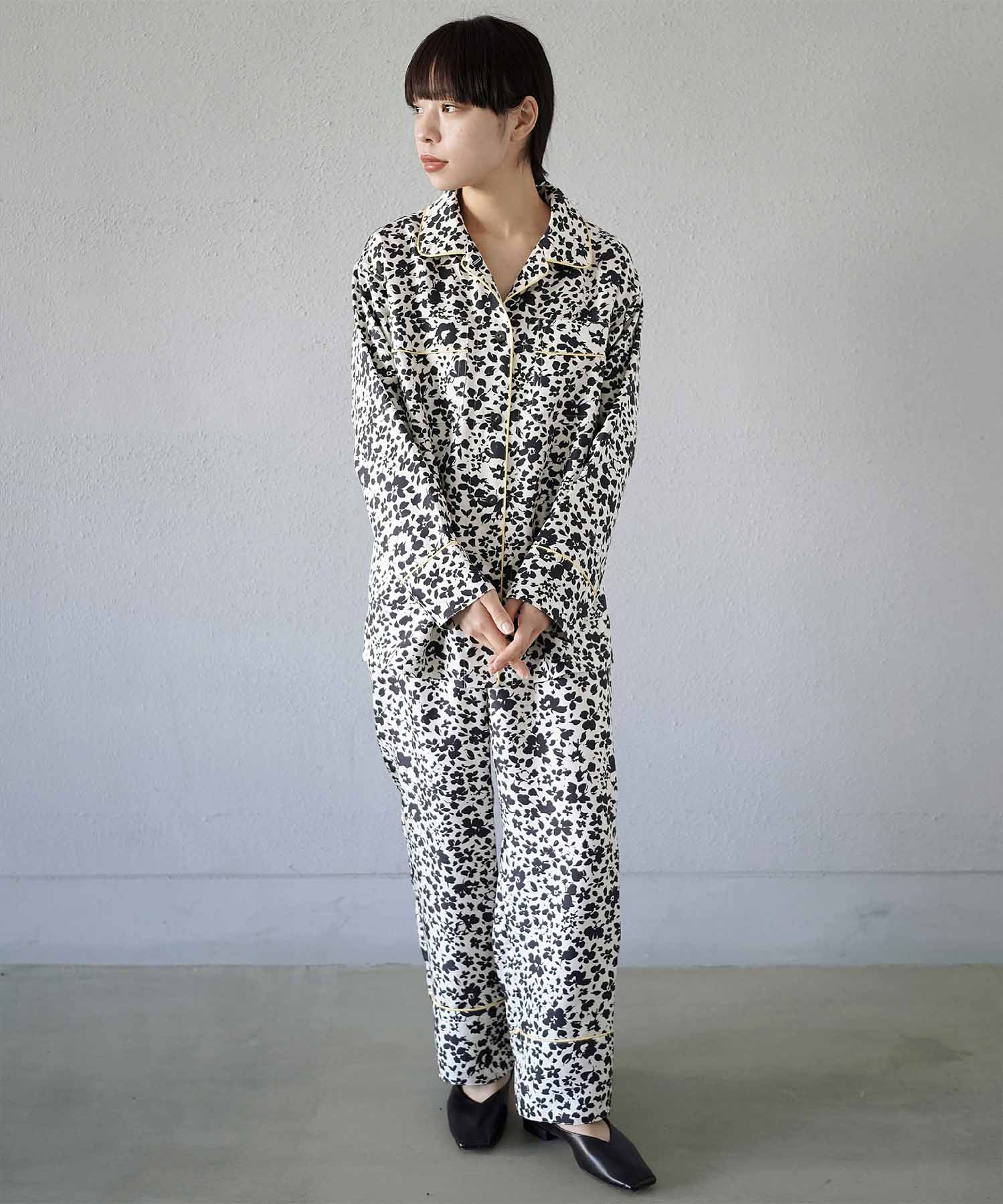 洗濯機で洗えるシルクパジャマ 日本製【レディース 長袖上下セット