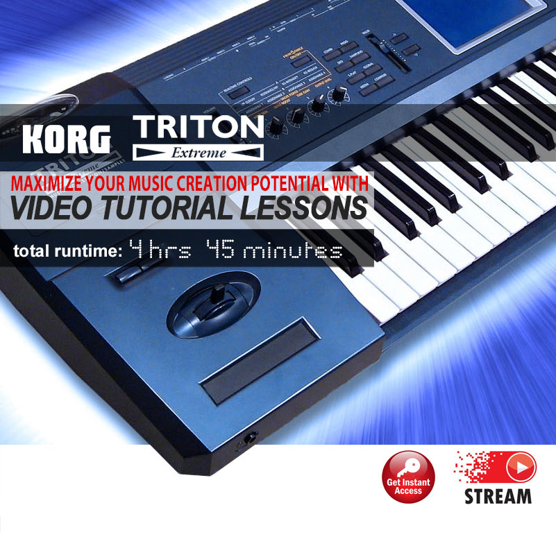 Korg Triton Extreme Video Tutorial – sudosonic