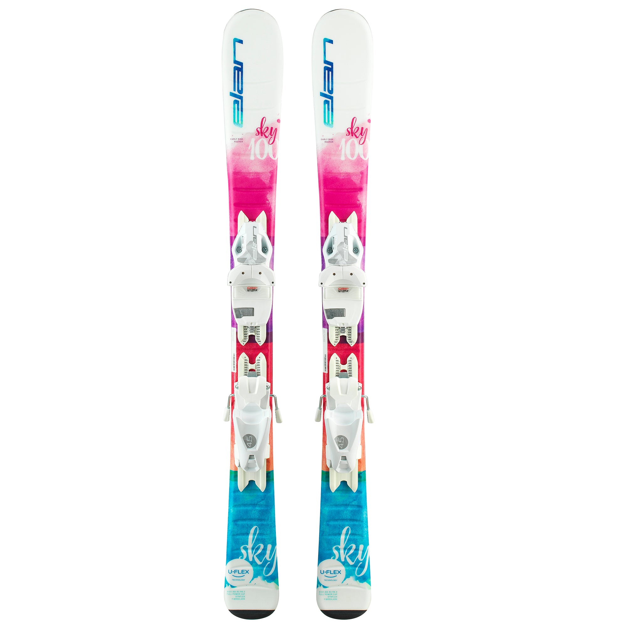 ELAN SKY QT 100cm JUNIOR SKIS – Sundown Ski & Patio