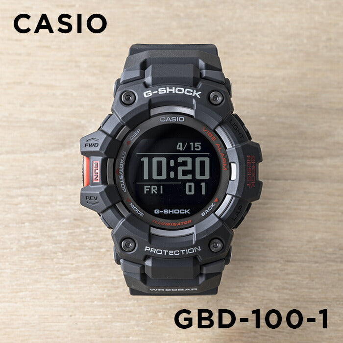 CASIO G-SHOCK G-SQUAD GBD-100-1
