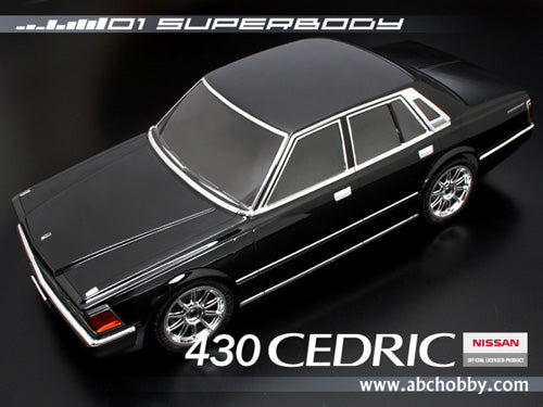 Nissan CEDRIC 430 (C430) 1-10 Body Set [ABC Hobby] 67120 – Super-G