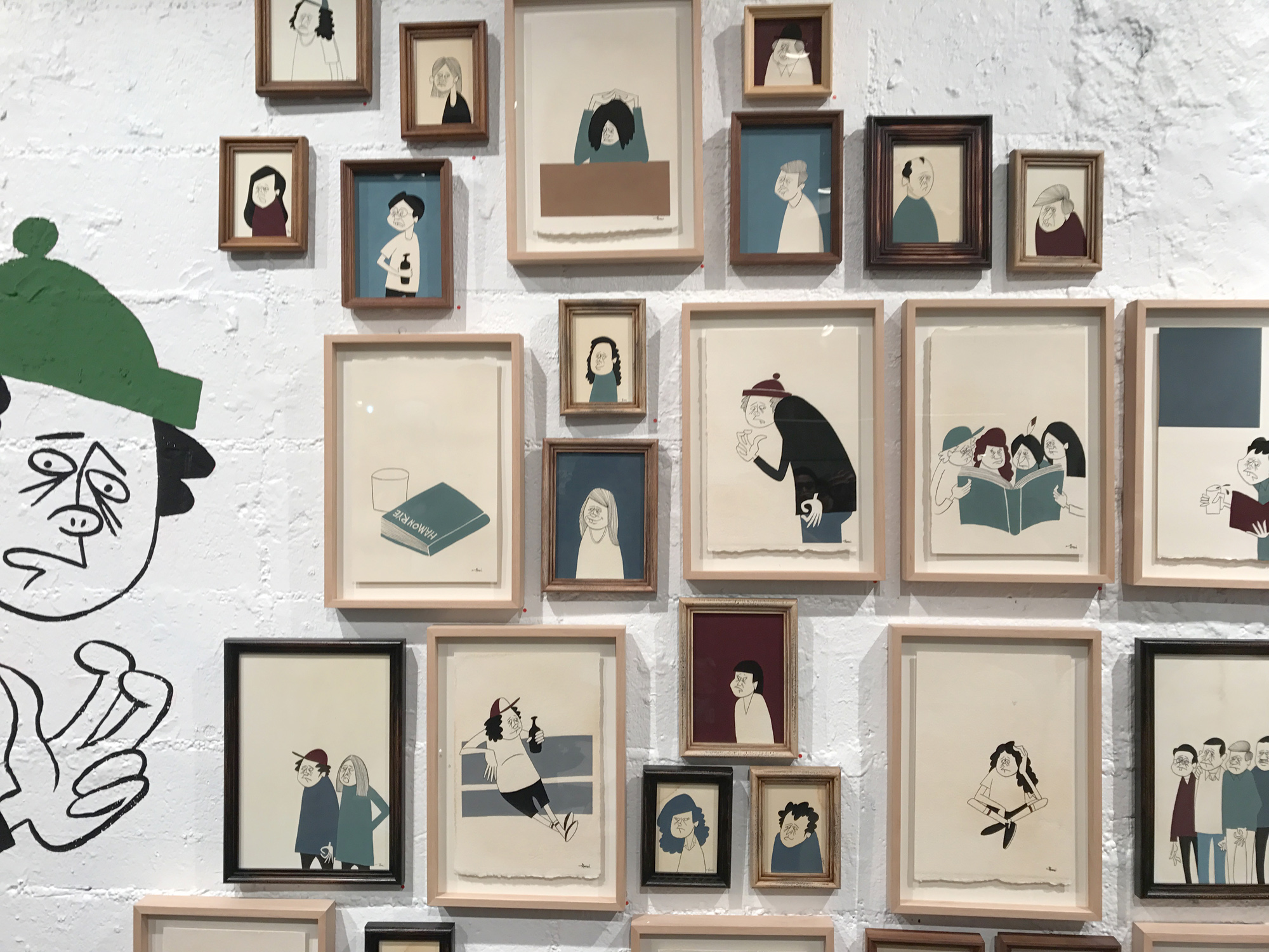 花井祐介のアートブック『ORDINARY PEOPLE』が発売。ビームスT原宿にて