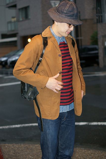 SUGAR CANE (シュガーケーン) 13ozブラウンキャンバス・ハンティング