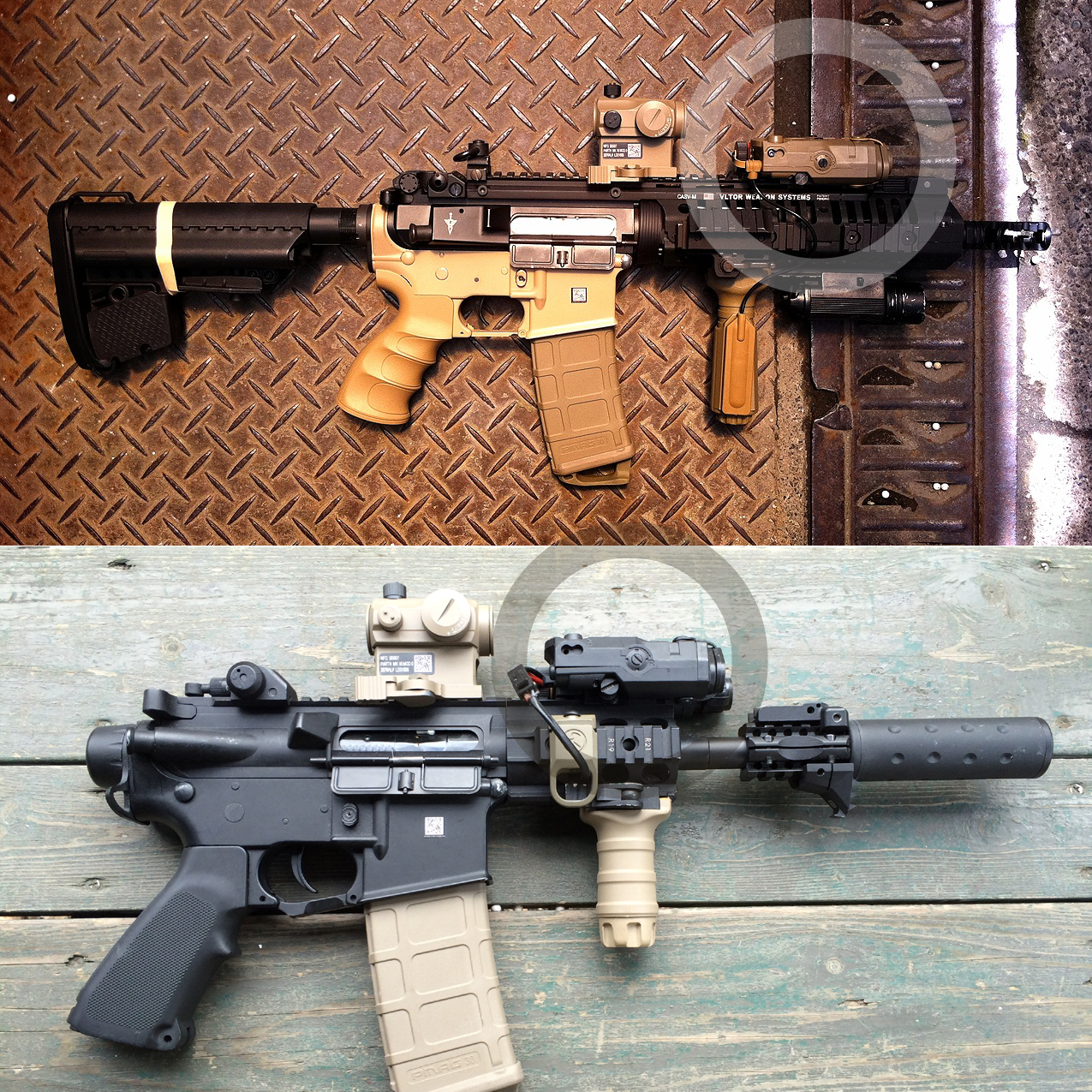 思わず角で頭をぶつけたくなるG&P製AN/PEQ-15A DBAL-A2レプリカ