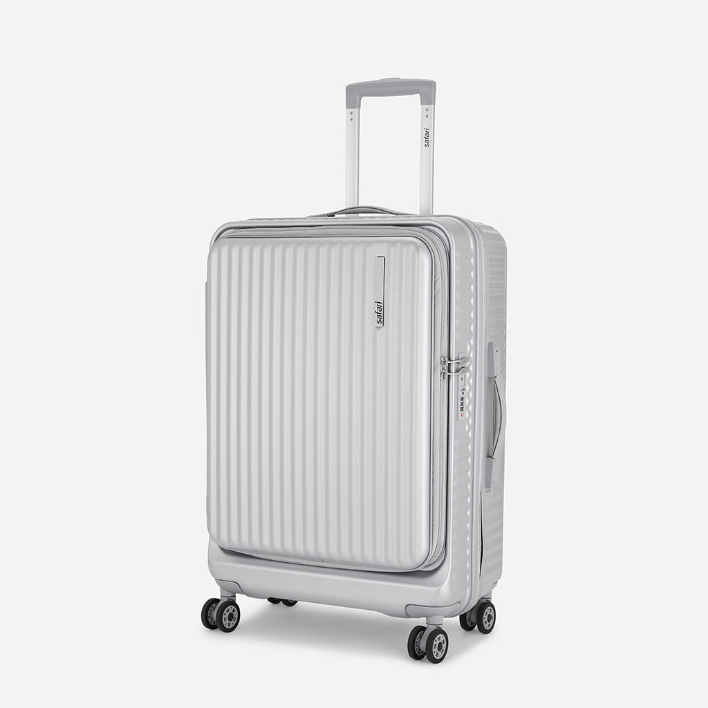 Buy Safari Select Recoil Hard Luggage Silver Online