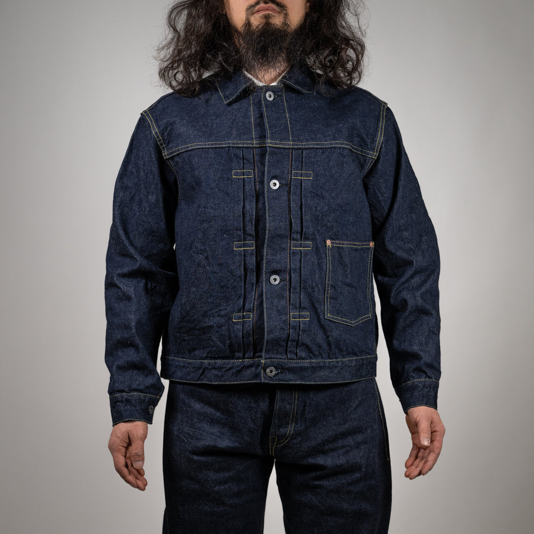 BONCOURA 1st Jacket 43 WWⅡ Natural Indigo Dye 15th Anniversary