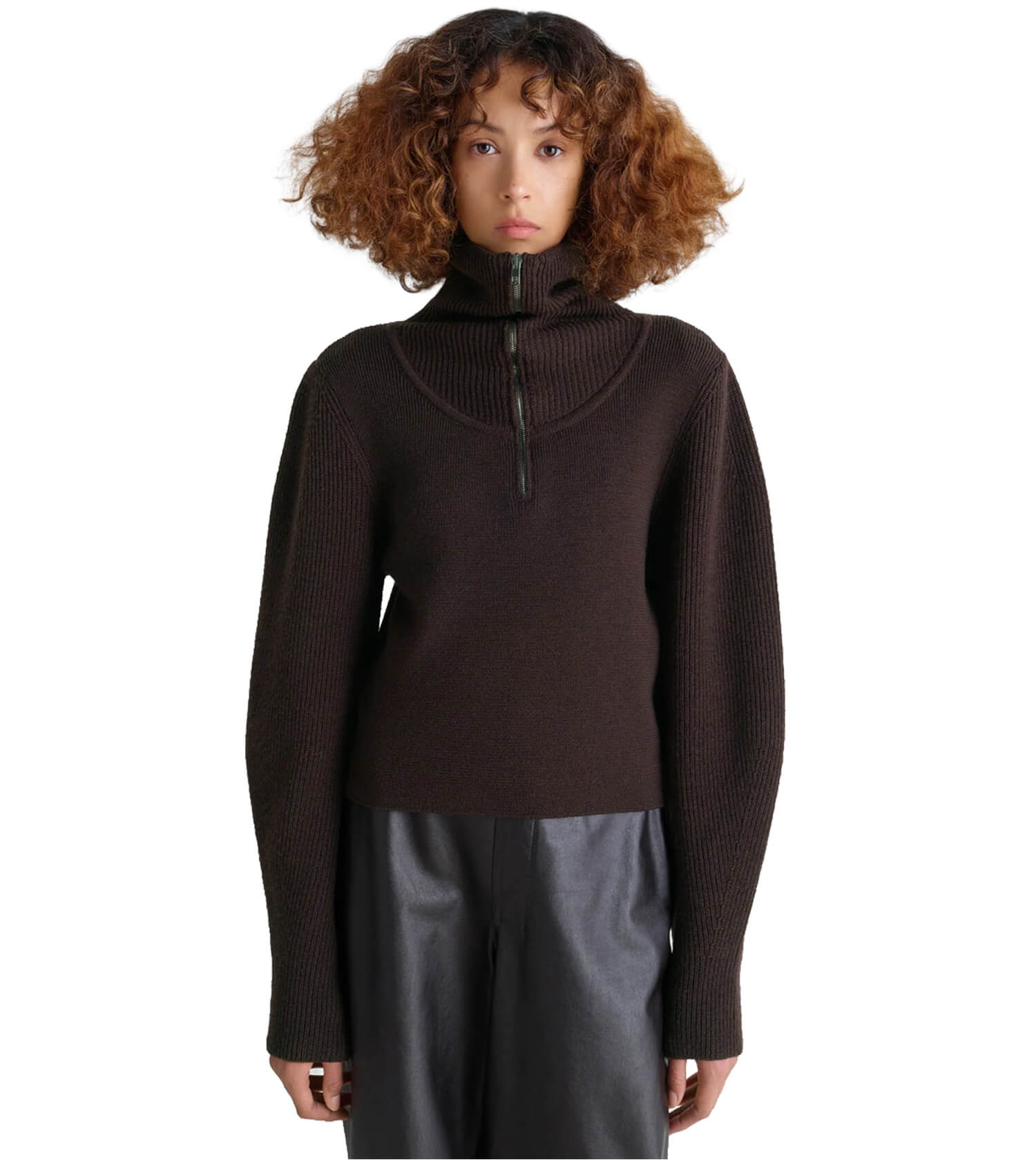 LEMAIRE Zipped Sweater | Sam Malouf Authentic Luxury