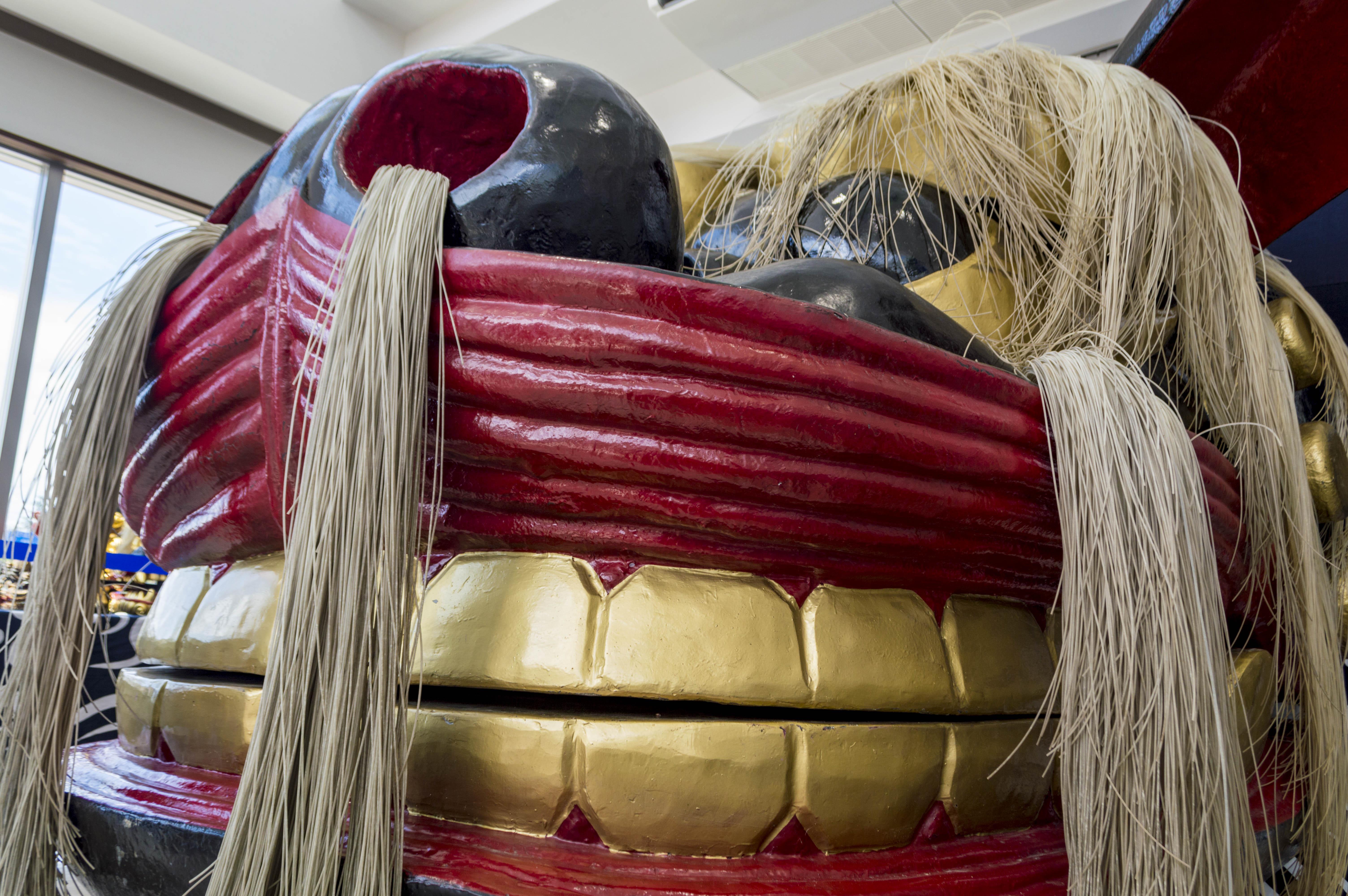 獅子頭展示、再び！：長井市観光ポータルサイト | 水と緑と花のまち