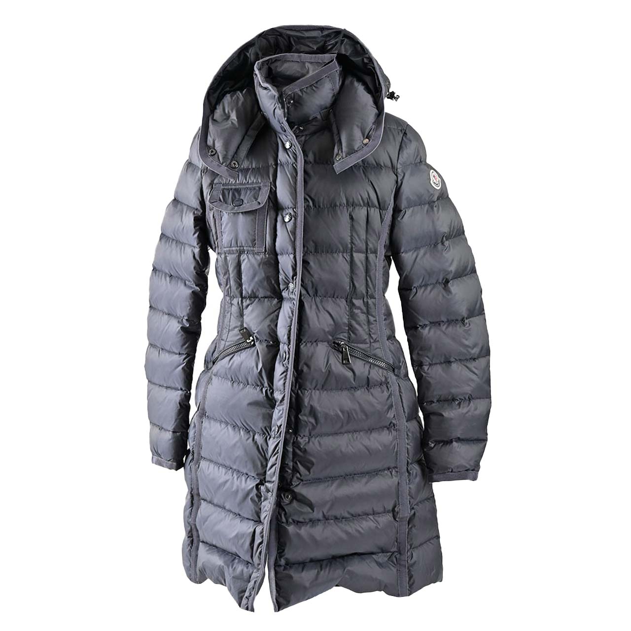 モンクレール MONCLER ダウンコート Hermine 906 グレー レディース