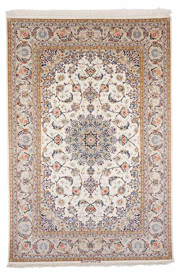 ペルシャ絨毯 イスファハン 約151cm x 235cm｜SATHI RUGS