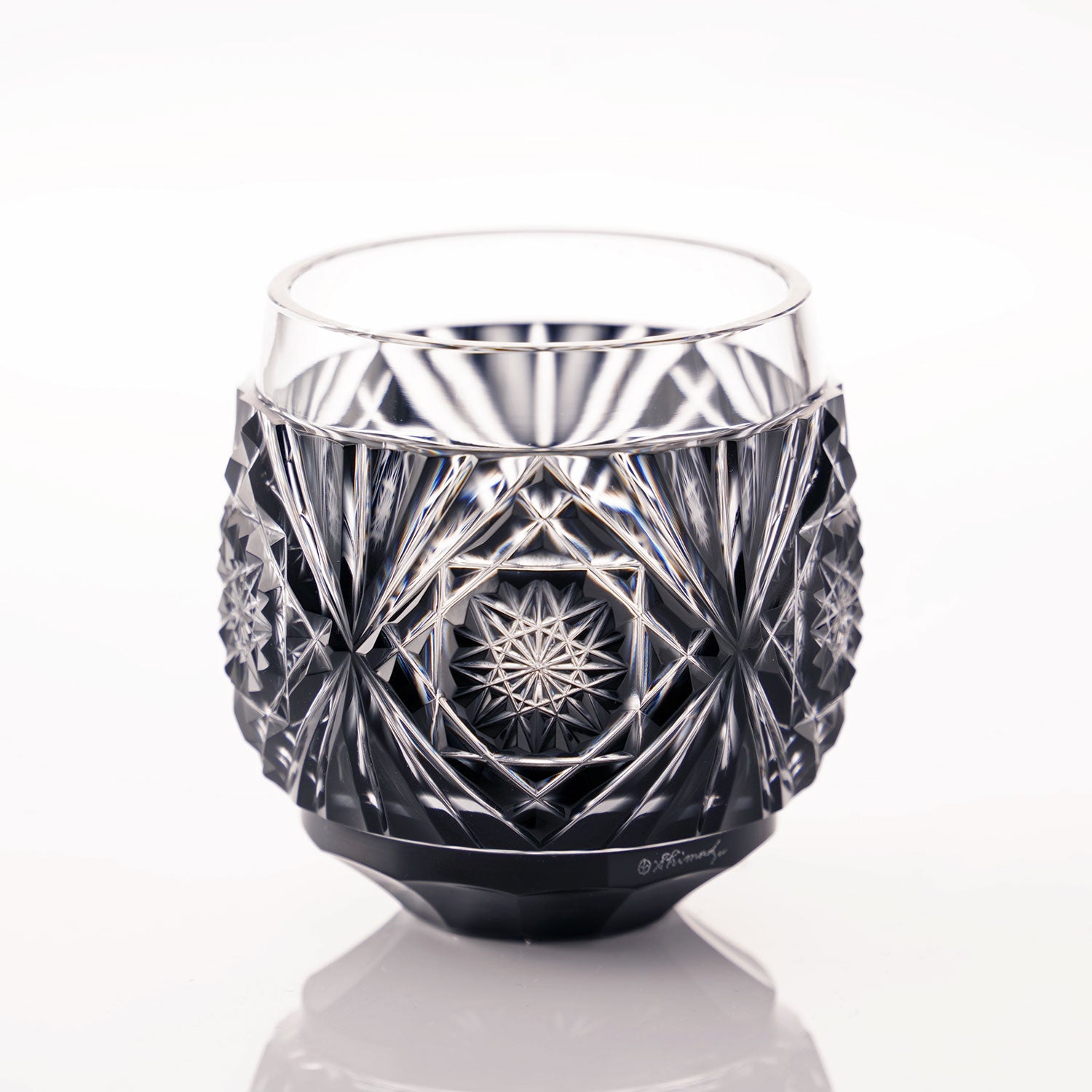 島津薩摩切子】40周年樽タンブラー – ㈱島津興業 島津薩摩切子