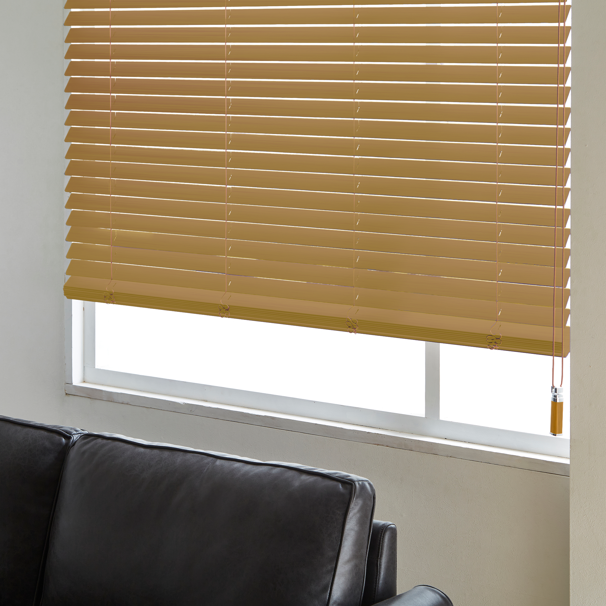 ウッドブラインド コルクブラウン（K-07）/ MADOROMI – 【セキカグ