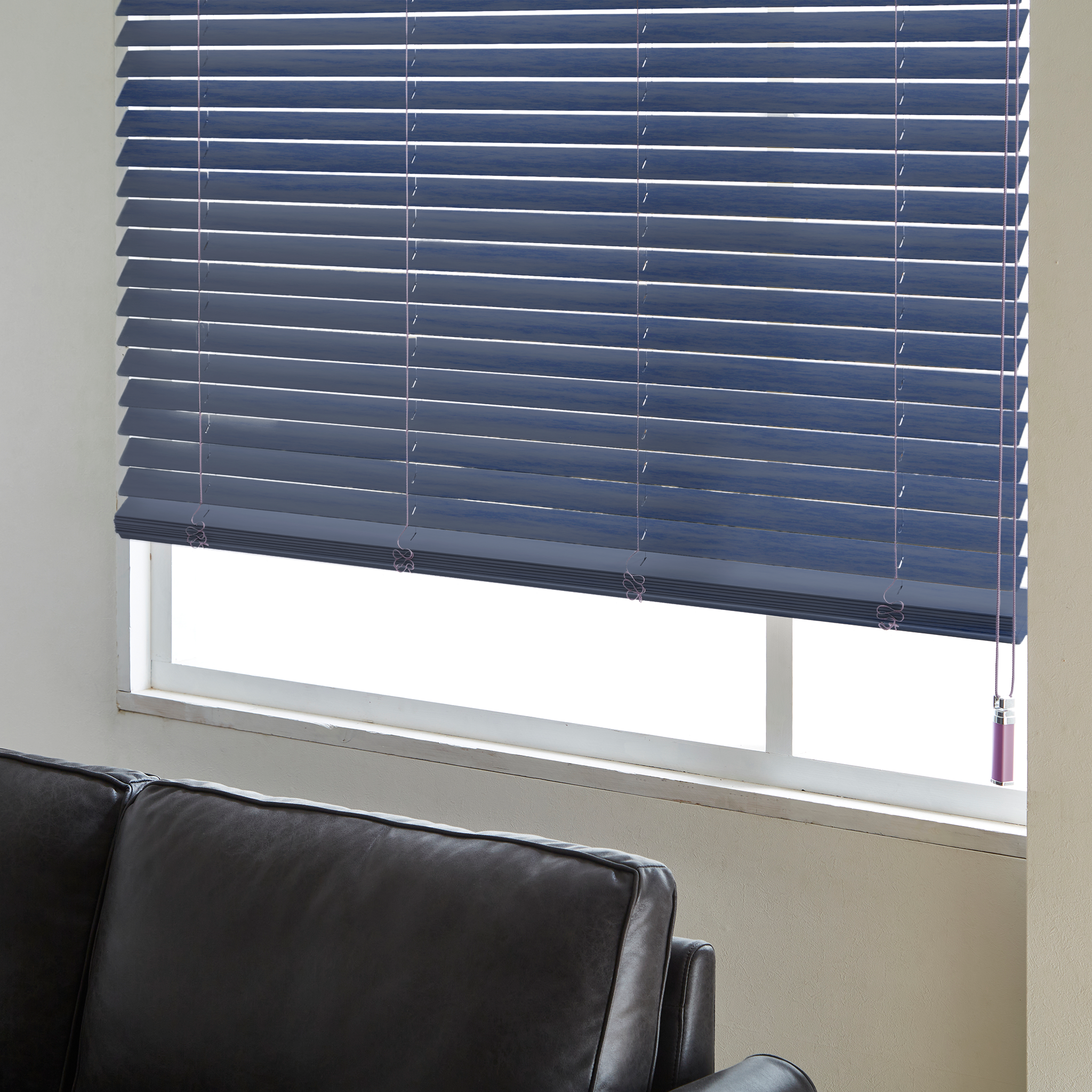 ウッドブラインド ネイビー（K-45）/ MADOROMI – 【セキカグオーダー