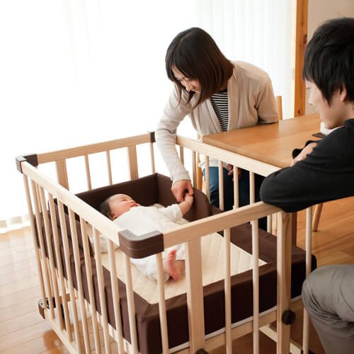 farska（ファルスカ）｜ミニジョイントベッド ネオ｜出産祝い・ベビー