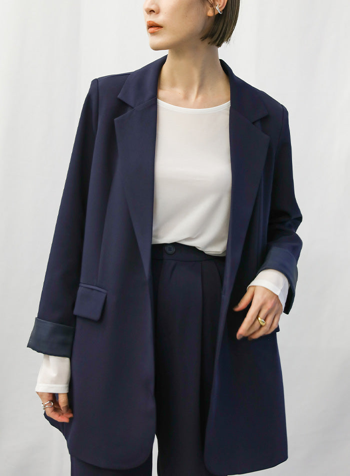 シンプルデザインテーラードジャケット – SELECT MOCA