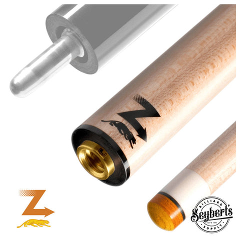 Predator Z-3 Pool Cue Shaft | Uni-Loc Thin Black Collar Z-3 Cue