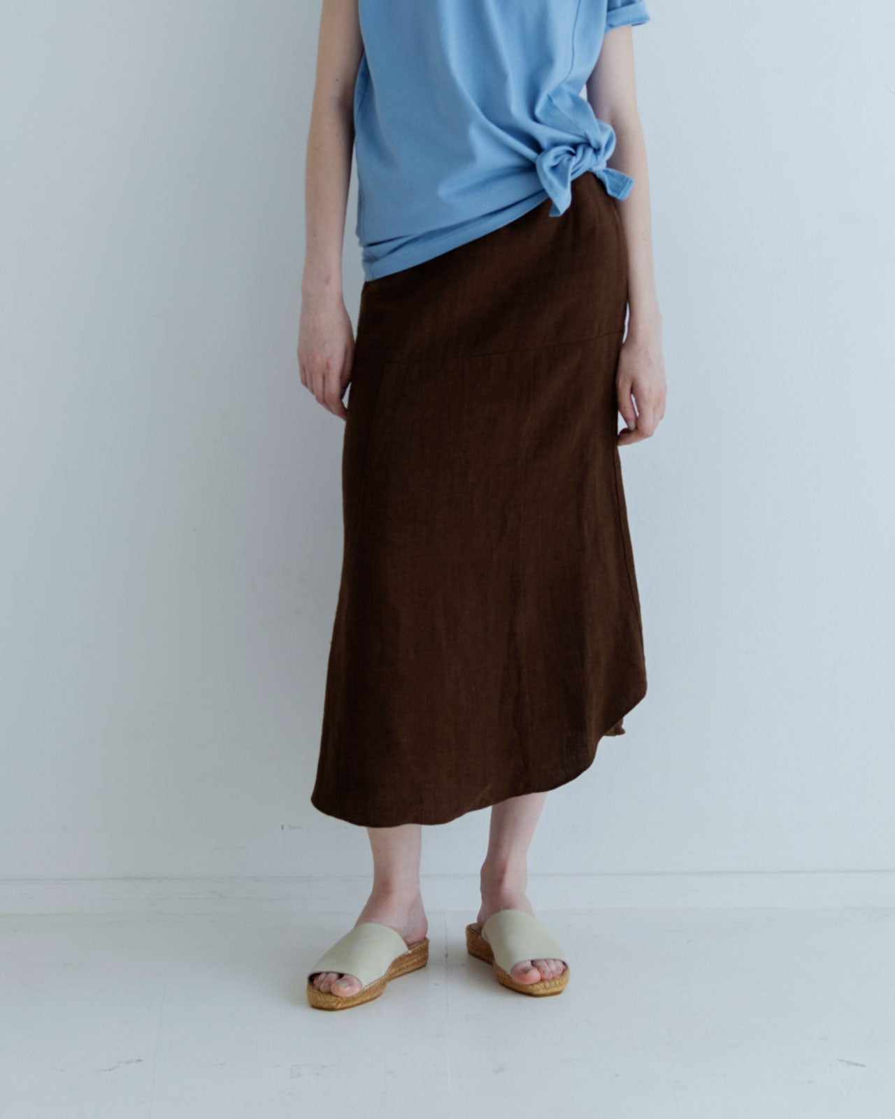 MEYAME LINEN BEAUTIFUL SKIRT – Shinzone