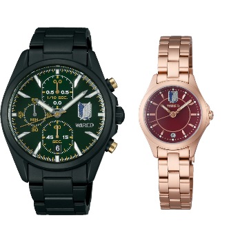 第2弾は、リヴァイ＆ミカサの人類最強ペアモデル！ WIRED x 進撃の巨人