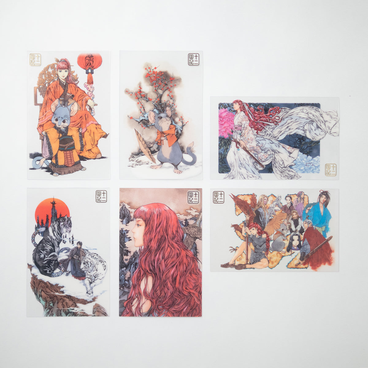十二国記」クリアポストカード【四】 – 新潮ショップ