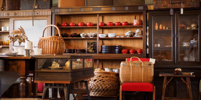 家音-kaon】レトロな味わい深さがたまらない古道具たち｜滋賀県の