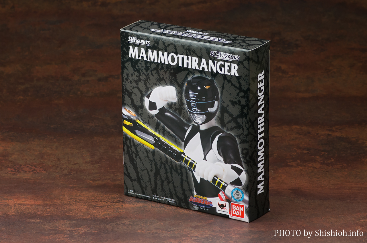 レビュー】 バンダイ 魂ウェブ商店 S.H.Figuarts マンモスレンジャー