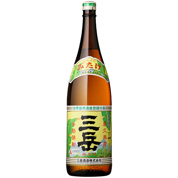 三岳 25° 1800ml -芋焼酎- – 鹿児島の焼酎専門店 焼酎維新館