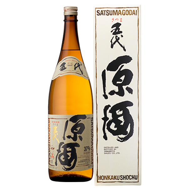 さつま五代 原酒 箱入 37° 1800ml -芋焼酎- – 鹿児島の焼酎専門店 焼酎