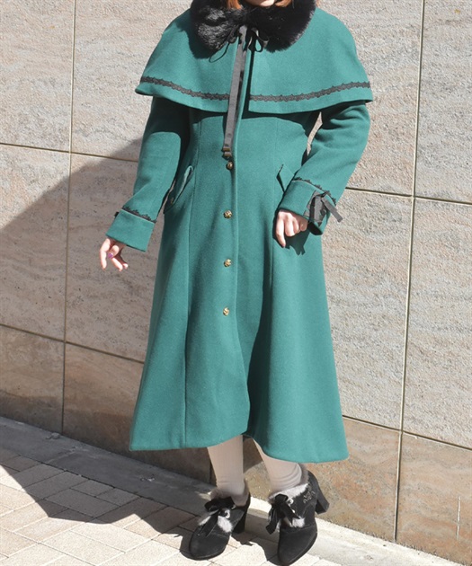 ケープセットバッスルコート | axes femme online shop