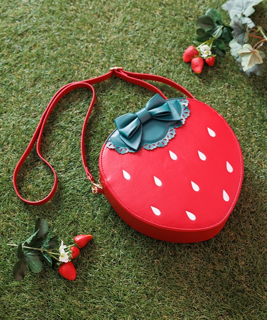 いちごショルダーバッグ | Chalmiere | axes femme onlineshop