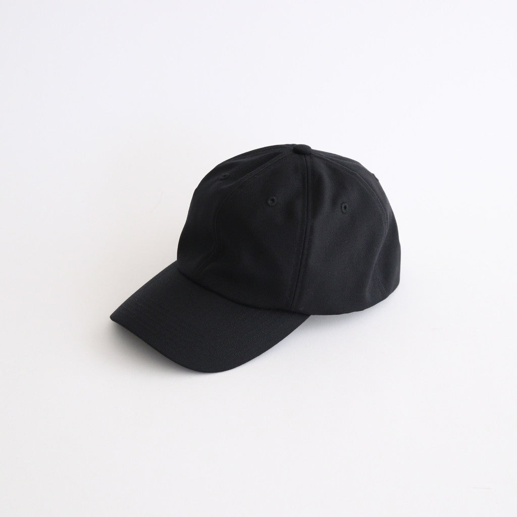 KIJIMA TAKAYUKI WOOL TROPICAL CAP #BLACK [16842 76108] – Diffusion