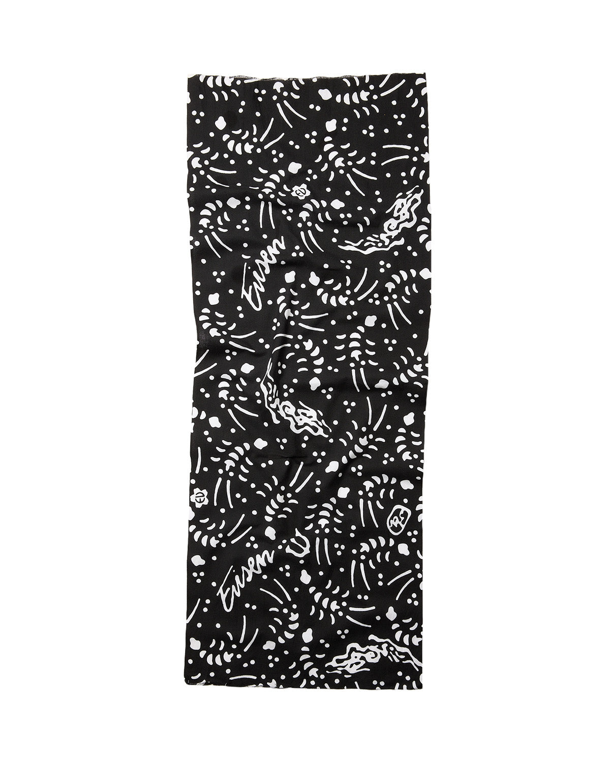 SHRIMP CHIRASHI TENUGUI - BLACK – Evisen Skateboards ゑ (エビセン