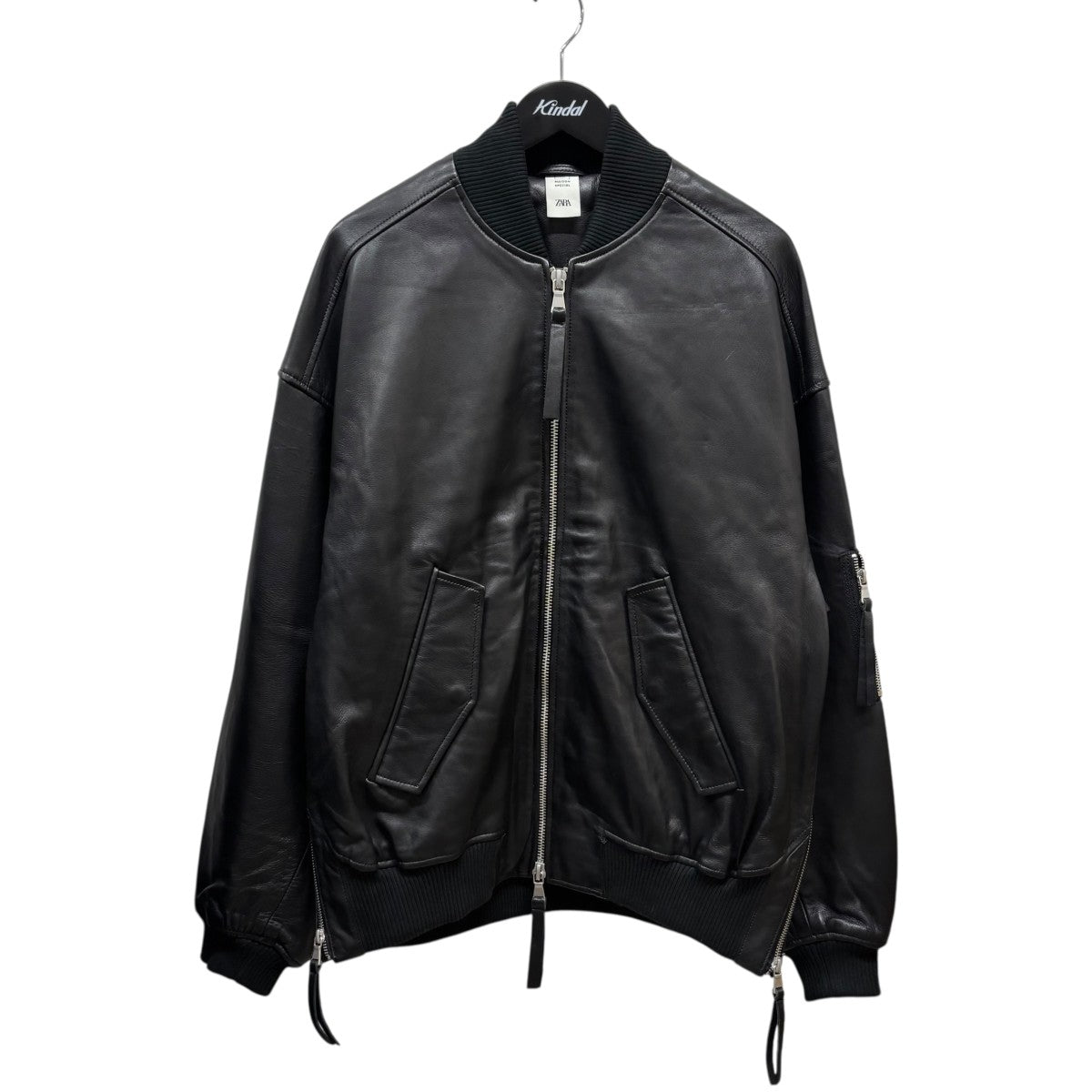 MAISON SPECIAL×ZARA レザージャケット ブラック サイズ M｜【公式