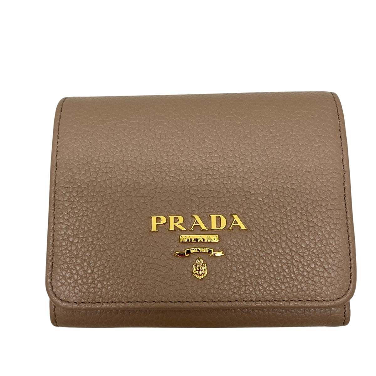 PRADA(プラダ) 3つ折り財布 ベージュ｜【公式】カインドオルオンライン