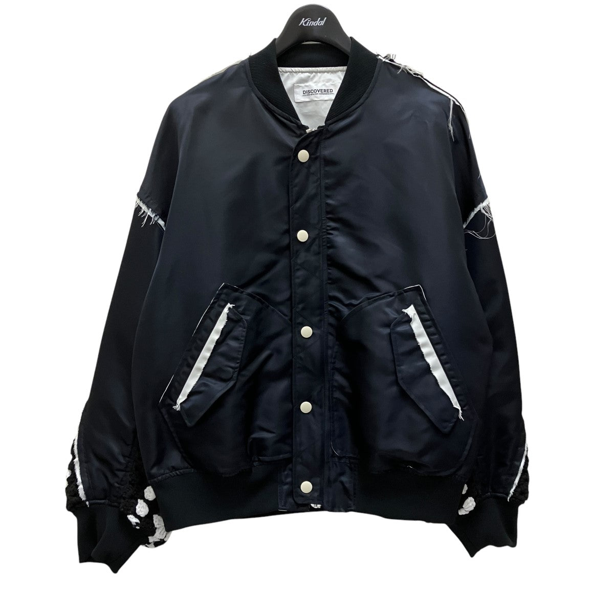 DISCOVERED(ディスカバード) CROCHET SLEEVE MA-1ボンバージャケットDC