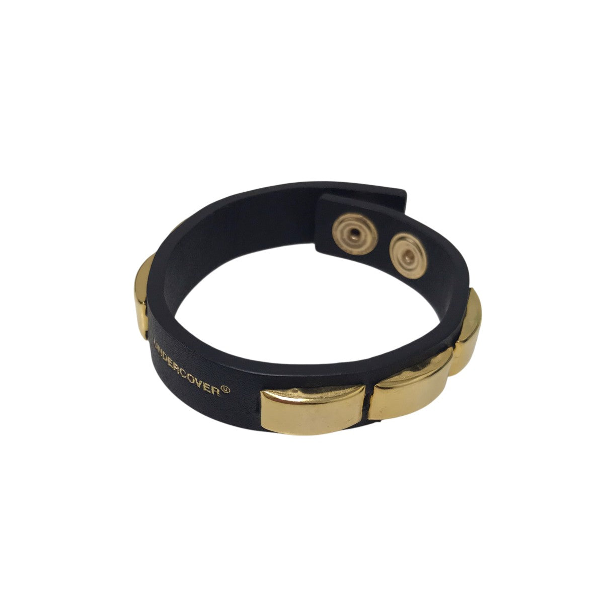 UNDERCOVER(アンダーカバー) ドームスタッズスナッフレザーブレス