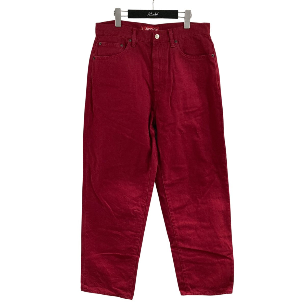 Supreme(シュプリーム) バギーデニムパンツ レッド サイズ 30｜【公式