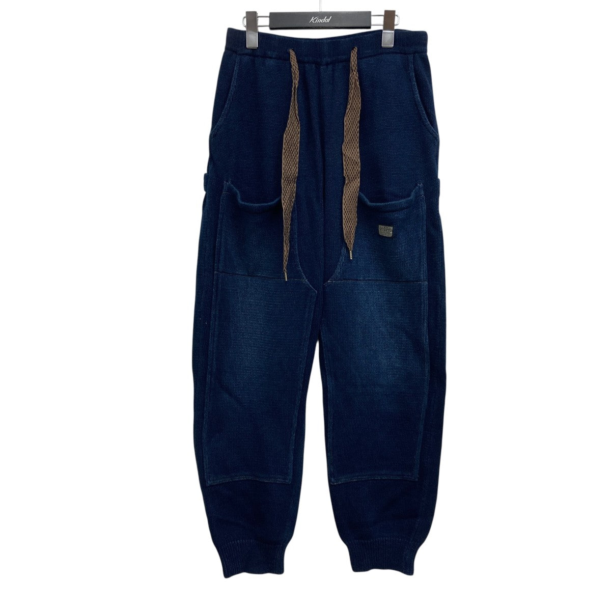 KAPITAL(キャピタル) コットンニットパンツ K2413KN809 インディゴ